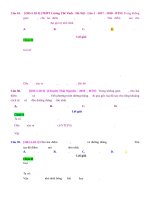 D18   toán max min liên quan đến đường thẳng   muc do 3 