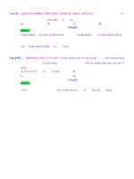 D08   góc giữa đường thẳng và mặt phẳng   muc do 1 