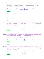 D09   khoảng cách từ 1 điểm đến 1 mặt phẳng   muc do 2 