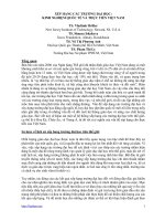 XẾP HẠNG CÁC TRƯỜNG ĐẠI HỌC: KINH NGHIỆM QUỐC TẾ VÀ THỰC TIỄN VIỆT NAM