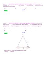 HÌNH NÓN KHỐI NÓN - BT - Muc do 2 (2)