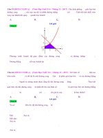 ỨNG DỤNG HÌNH HỌC CỦA TÍCH PHÂN - BT - Muc do 3 (2)