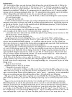 CHUYÊN ĐỀ : RÈN KỸ NĂNG LÀM VĂN CẢM THỤ CHO HỌC SINH GIỎI CÁCH LÀM BÀI VĂN CẢM THỤ MỘT BÀI (MỘT ĐOẠN) THƠ