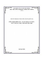 CÔNG NGHỆ THÔNG TIN – CÁC KỸ THUẬT AN TOÀN – NGỮ CẢNH XÁC THỰC CHO SINH TRẮC HỌC