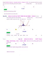 ỨNG DỤNG HÌNH HỌC CỦA TÍCH PHÂN - BT - Muc do 2 (2)
