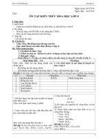 hoa hoc 9; giáo án hóa học 9 có hoạt động học