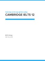 DỊCH READING CAMBRIDGE IELTS 12