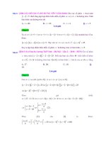 TẬP HỢP ĐIỂM BIỂU DIỄN SỐ PHỨC