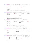 ĐẠI CƯƠNG VỀ BẤT PHƯƠNG TRÌNH