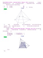 HAI ĐƯỜNG THẲNG CHÉO NHAU VÀ SONG SONG - BT - Muc do 2 (2)