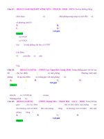 PHƯƠNG TRÌNH mặt PHẲNG có sử DỤNG PTĐT   BT   muc do 2 