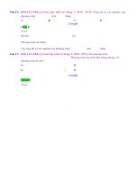 PHƯƠNG TRÌNH LƯỢNG GIÁC CƠ BẢN - BT - Muc do 3 (2)