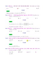 CÁC PHÉP TOÁN SỐ PHỨC