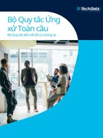 Bộ Quy tắc Ứng xử Toàn cầu Bộ Quy tắc kết nối tất cả chúng ta