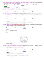 KHỐI CẦU - BT - Muc do 1