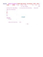 PHƯƠNG TRÌNH mặt PHẲNG có sử DỤNG PTĐT   BT   muc do 2 (4) 