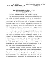 TÀI LIỆU GIỚI THIỆU NỘI DUNG CƠ BẢN CỦA LUẬT DU LỊCH NĂM 2017