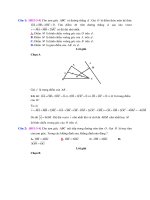 PHÉP NHÂN MỘT SỐ VỚI MỘT VECTƠ