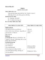 Giáo án Tiếng Việt 1 chủ điểm 4: Chính tả Quyển vở của em