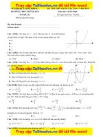 Đề thi thử 2019 môn toán THPT ngô quyền   hải phòng   lần 1   2019 