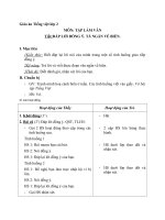 Giáo án Tiếng Việt 2 tuần 26 bài: Tập làm văn  Đáp lời đồng ý, tả ngắn về biển