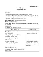 Giáo án Tiếng Việt 2 tuần 22 bài: Tập đọc  Cò và Cuốc