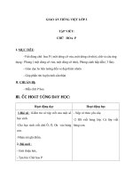 Giáo án Tiếng Việt 2 tuần 19 bài: Tập viết  Chữ hoa P