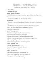 CHU DE 1 TRUONG MAM NON