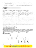 Đề thi thử 2019 THPT ngô gia tự   vĩnh phúc   lần 2   2019 image marked 