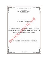 Giải pháp tăng cường liên kết giữa các tác nhân trong chuỗi cung sản phẩm hồ tiêu tại huyện vĩnh linh, tỉnh quảng trị 