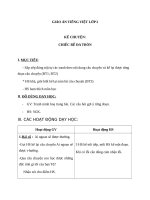 Giáo án Tiếng Việt 2 tuần 31 bài: Kể chuyện  Chiếc rễ đa tròn