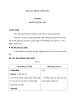 Giáo án Tiếng Việt 2 tuần 33 bài: Tập đọc  Bóp nát quả cam