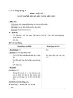 Giáo án Tiếng Việt 2 tuần 31 bài: Luyện từ và câu  Mở rộng vốn từ: Từ ngữ về Bác Hồ, dấu chấm, dấu phẩy