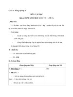 Giáo án Tiếng Việt 2 tuần 3 bài: Tập đọc  Danh sách học sinh tổ 1, lớp 2A