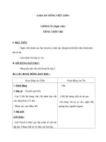 Giáo án Tiếng Việt 2 tuần 32 bài: Chính tả  Nghe  viết: Tiếng chổi tre, phân biệt LN, ITICH