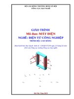 giáo trình máy điện có bài tập và lời giải