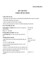 Giáo án Tiếng Việt 2 tuần 31 bài: Kể chuyện  Chiếc rễ đa tròn