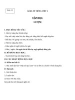Giáo án Tiếng Việt 2 tuần 33 bài: Tập đọc  Lượm