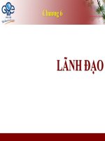 qqqqChuong 6  lanh dao