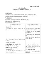 Giáo án Tiếng Việt 2 tuần 32 bài: Tập làm văn  Đáp lời từ chối, Đọc sổ liên lạc