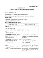 Giáo án Tiếng Việt 2 tuần 33 bài: Tập làm văn  Đáp lời an ủi, kể chuyện những chứng kiến (viết)