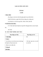 Giáo án Tiếng Việt 2 tuần 33 bài: Tập đọc  Lượm