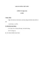 Giáo án Tiếng Việt 2 tuần 33 bài: Chính tả  Nghe  viết  Lượm, phân biệt SX, IIÊ