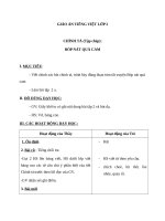 Giáo án Tiếng Việt 2 tuần 33 bài: Chính tả  Nghe  viết: Bóp nát quả cam, phân biệt SX, IIÊ