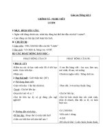 Giáo án Tiếng Việt 2 tuần 33 bài: Chính tả  Nghe  viết  Lượm, phân biệt SX, IIÊ