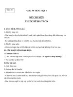 Giáo án Tiếng Việt 2 tuần 31 bài: Kể chuyện  Chiếc rễ đa tròn