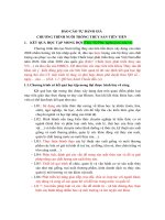 BÁO CÁO TỰ ĐÁNH GIÁ CHƯƠNG TRÌNH NUÔI TRỒNG THỦY SẢN TIÊN TIẾN