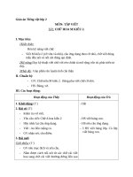 Giáo án Tiếng Việt 2 tuần 30 bài: Tập viết  Chữ hoa M (kiểu 2)