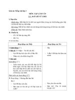 Giáo án Tiếng Việt 2 tuần 32 bài: Tập làm văn  Đáp lời từ chối, Đọc sổ liên lạc