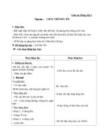 Giáo án Tiếng Việt 2 tuần 30 bài: Tập đọc  Cháu nhớ Bác Hồ